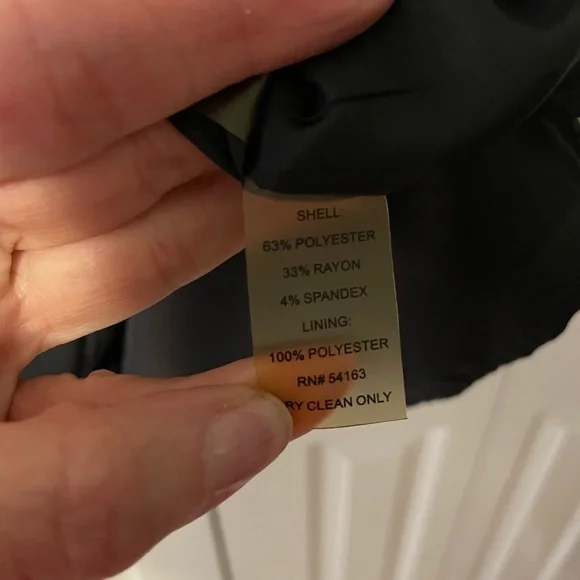 Brand New Calvin Klein Black Sheath Dress - Size 16 - Picture 7 of 7